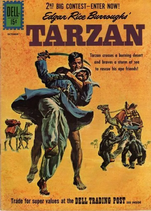 Cover of Edgar Rice Burroughs' Tarzan #126