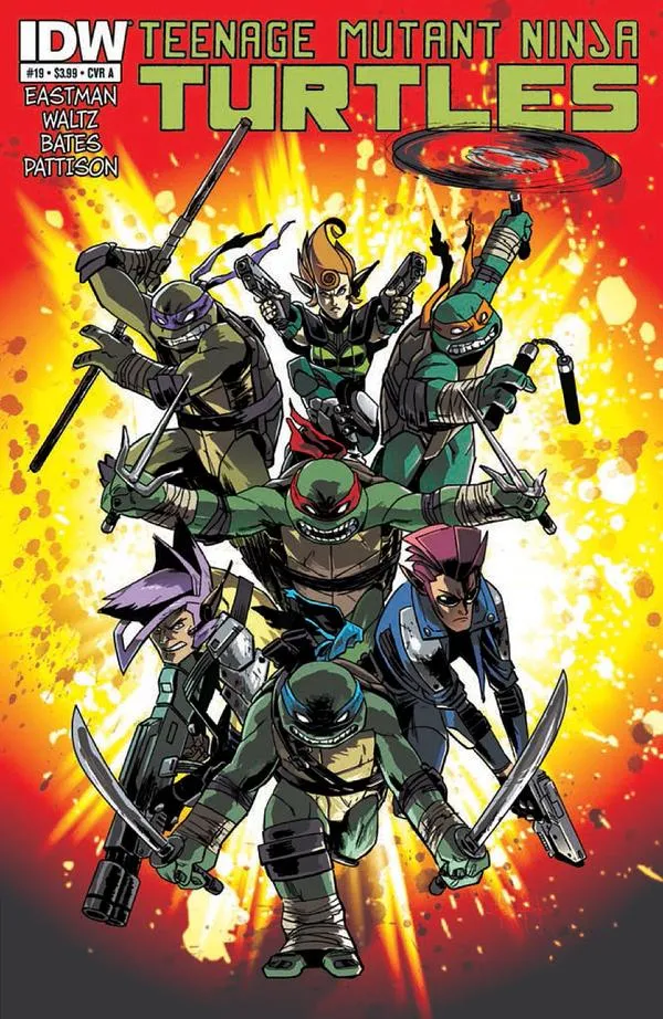 Cover of Teenage Mutant Ninja Turtles #19