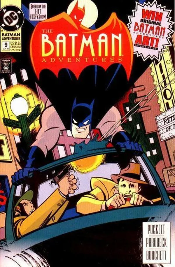 Cover of The Batman Adventures #9