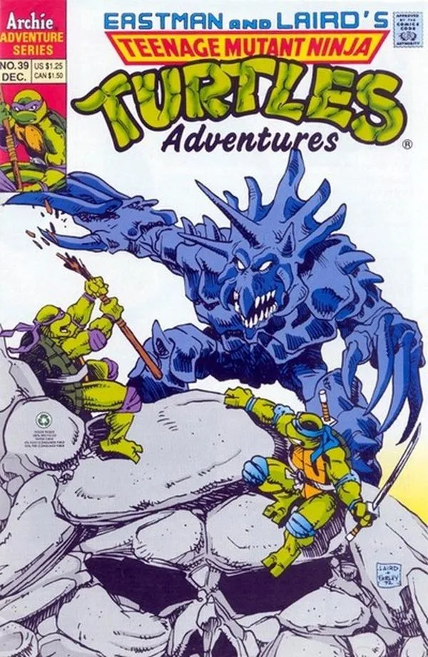 Cover of Teenage Mutant Ninja Turtles Adventures #39