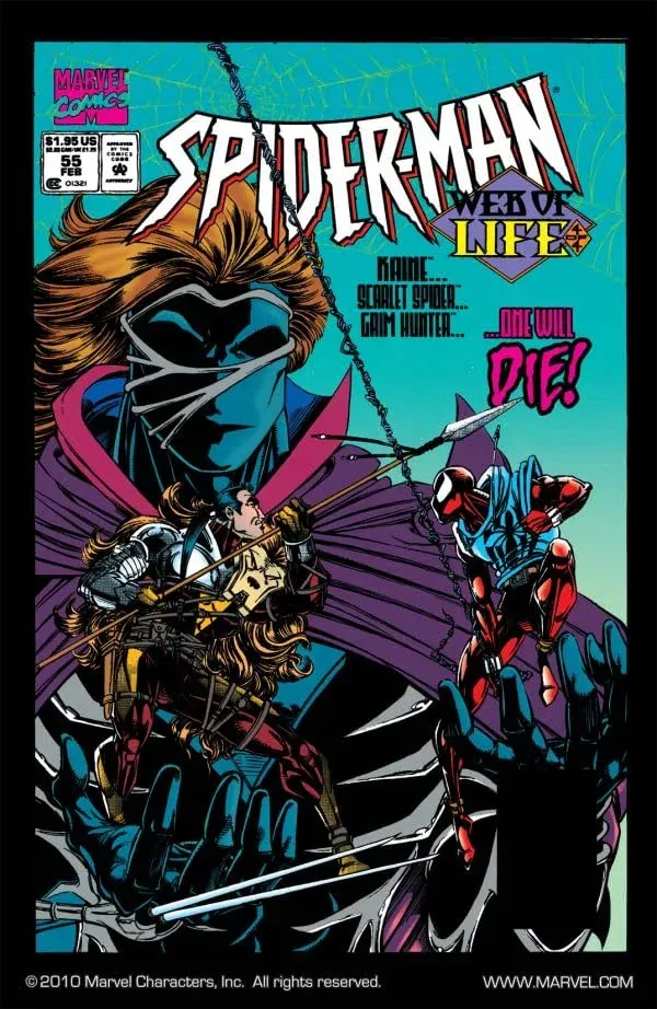 Cover of Spider-Man #55