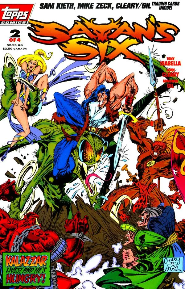Cover of Satan's Six #2