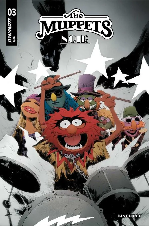 Cover of The Muppets Noir #3
