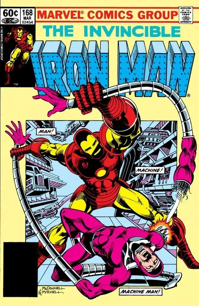 Cover of Iron Man #168
