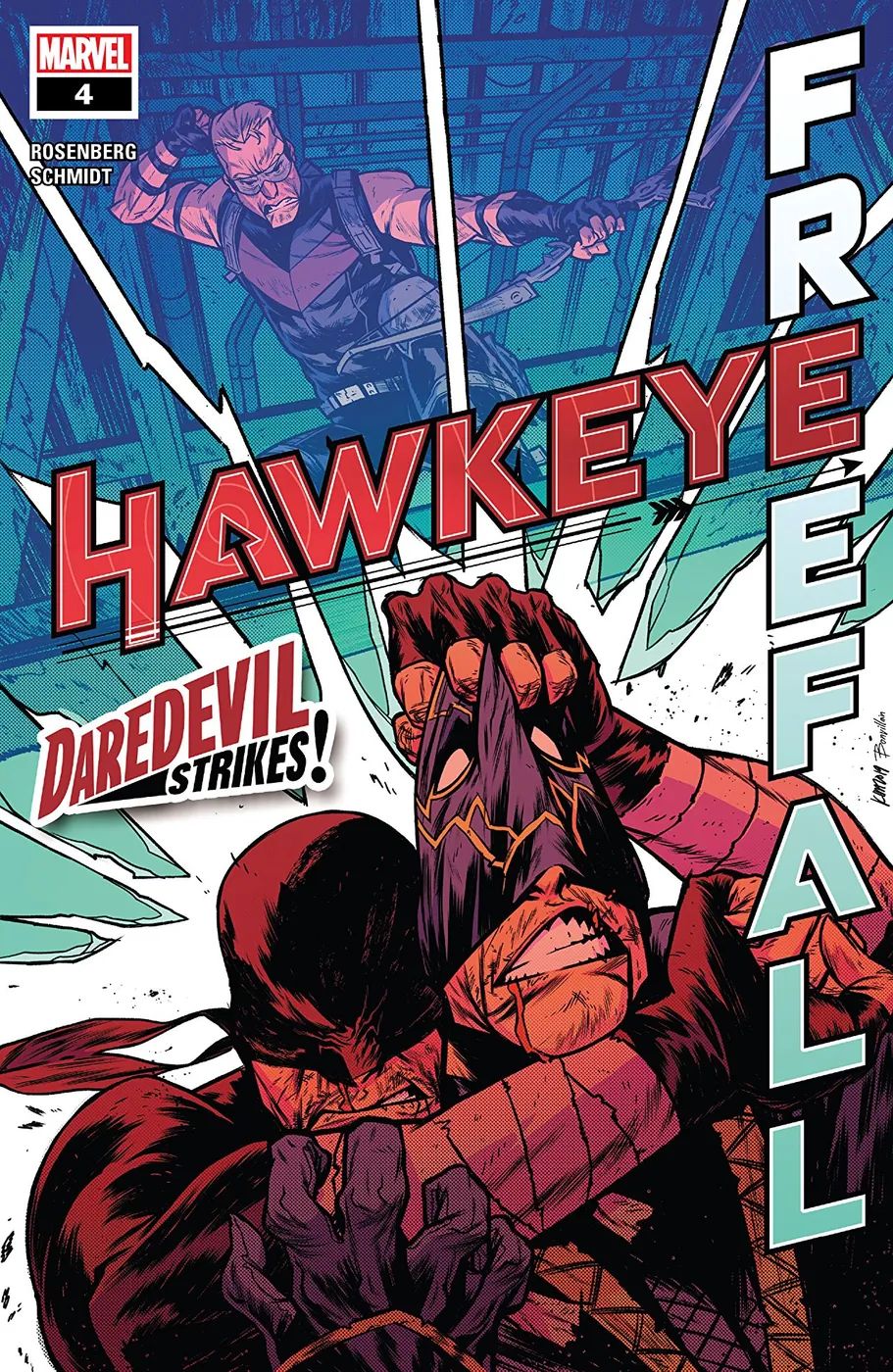 Cover of Hawkeye: Freefall #4