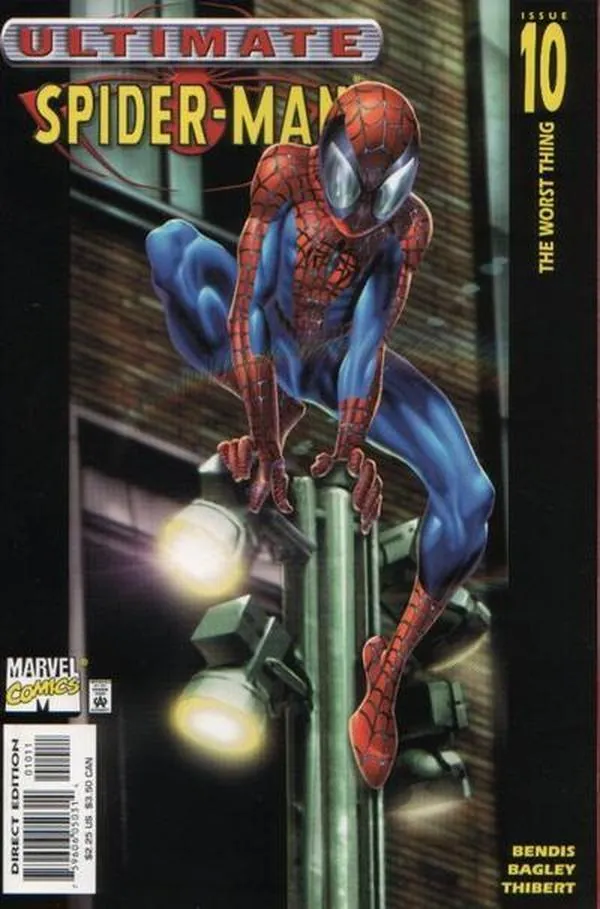 Cover of Ultimate Spider-Man #10