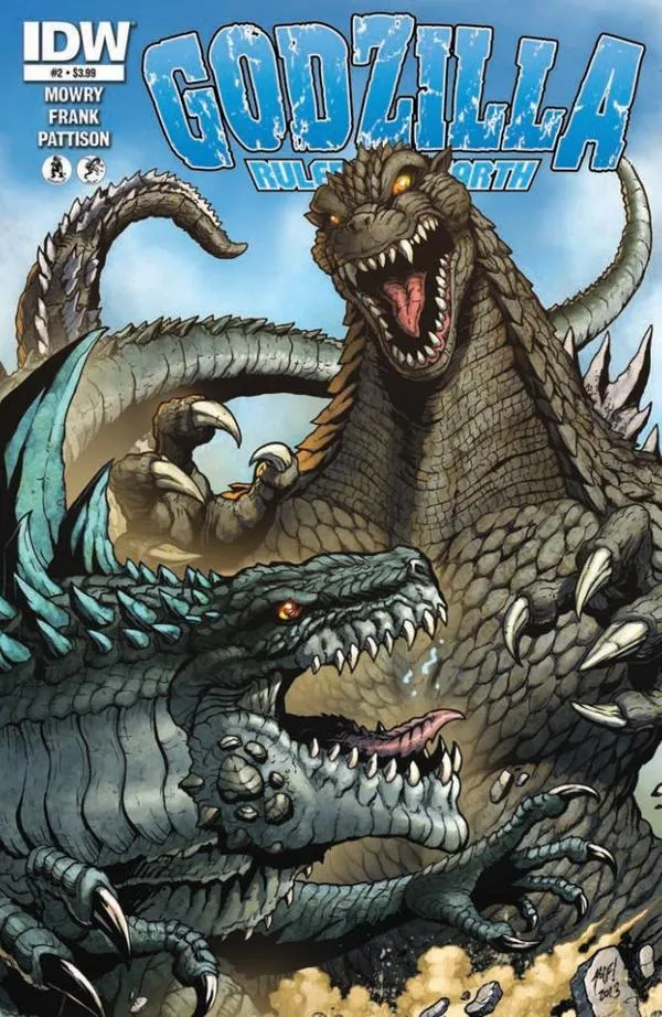 Cover of Godzilla: Rulers of Earth #2