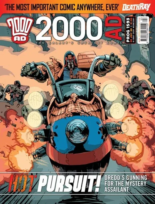 Cover of 2000 AD #1593