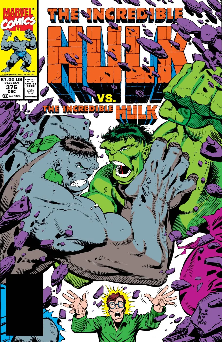Cover of The Incredible Hulk #376