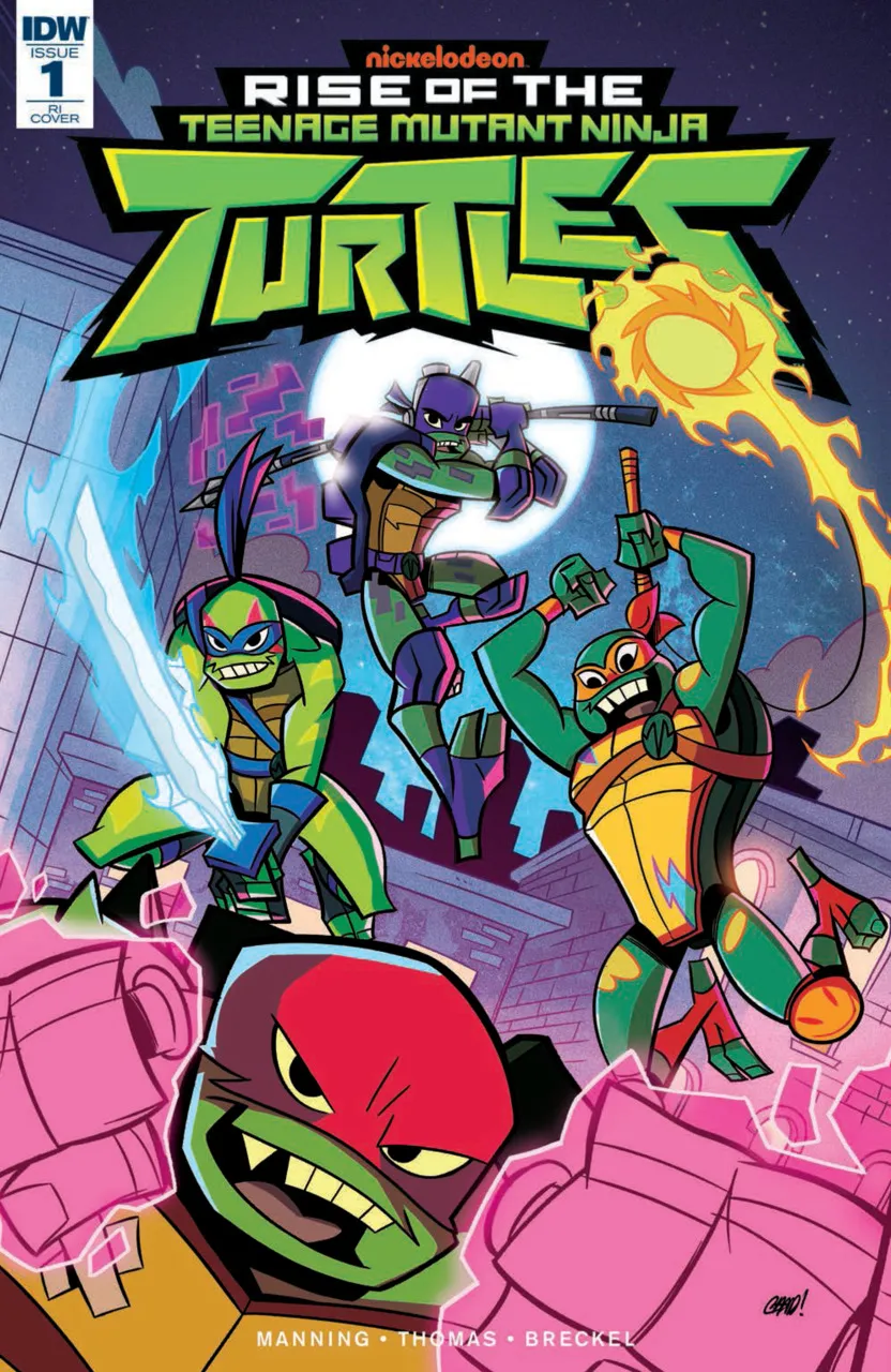 Cover of Rise of Teenage Mutant Ninja Turtles #1