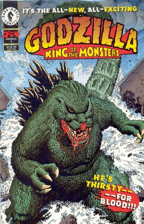 Cover of Godzilla #1