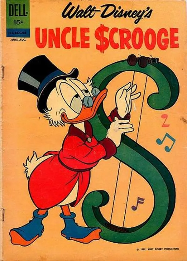 Cover of Walt Disney's Uncle Scrooge #38