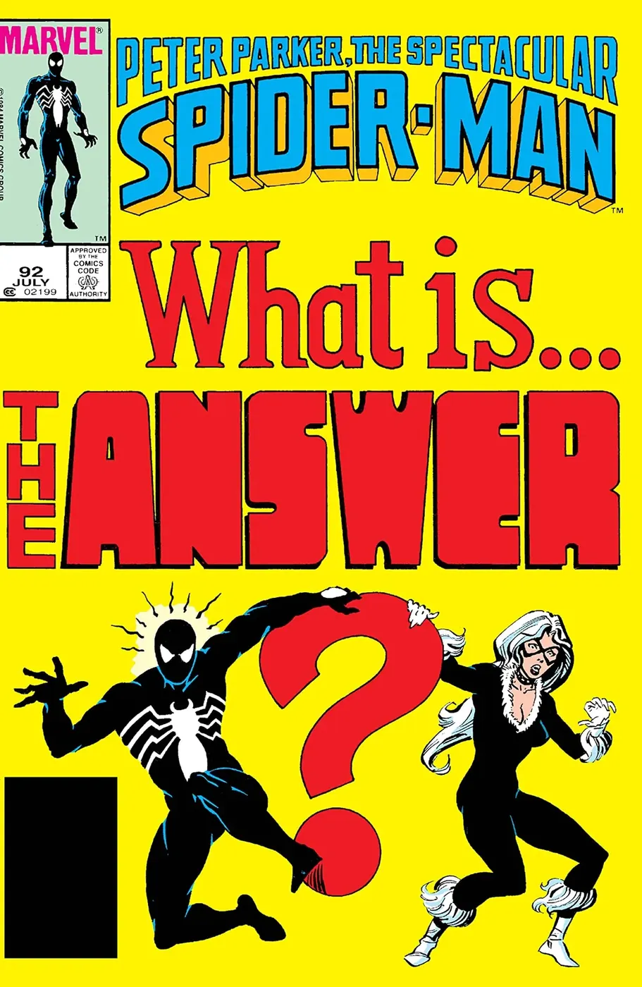 Cover of The Spectacular Spider-Man #92
