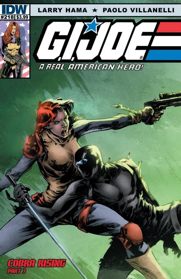 Cover of G.I. Joe: A Real American Hero #218