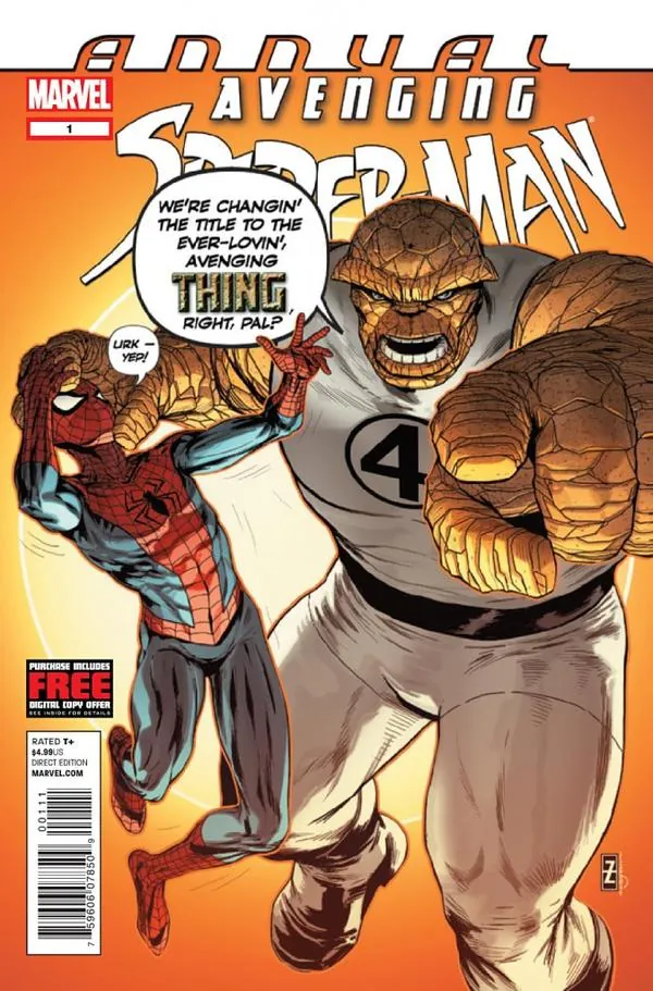 Cover of Avenging Spider-Man Annual #1