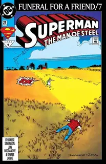 Cover of Superman: The Man of Steel #21