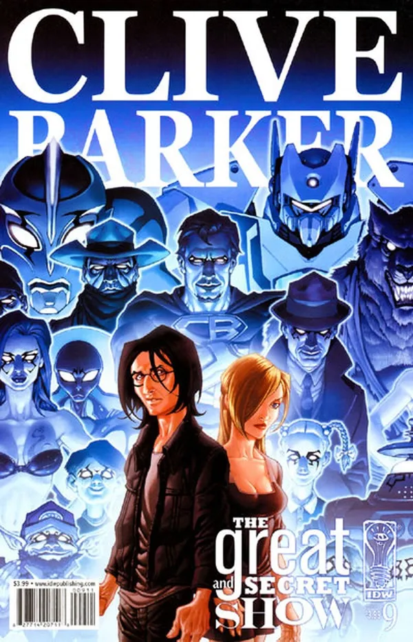 Cover of Clive Barker's The Great and Secret Show #9