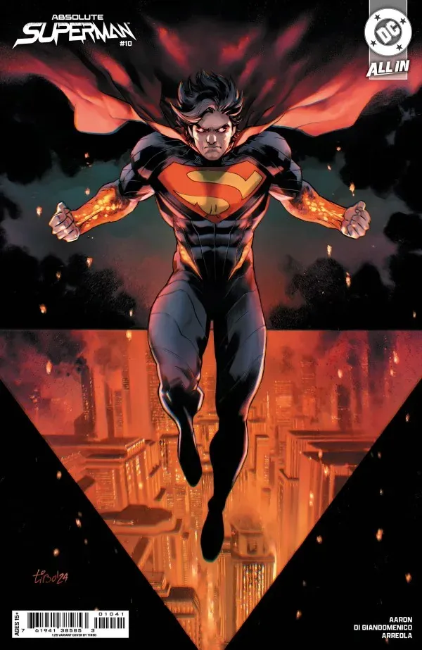 Cover of Absolute Superman #10