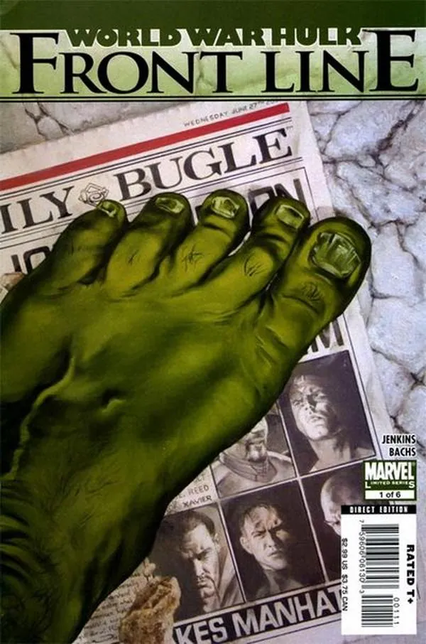 Cover of World War Hulk: Front Line #1