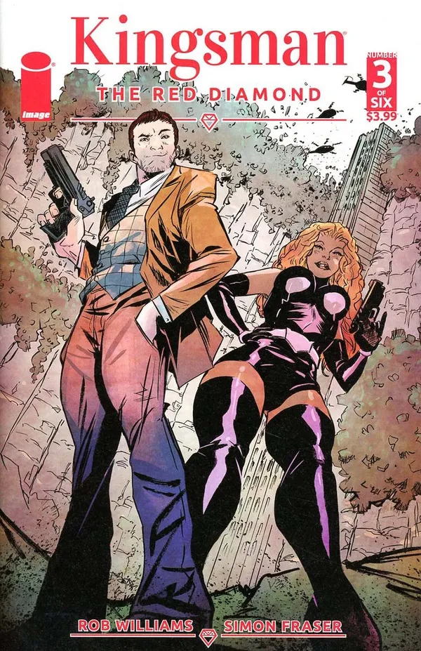Cover of Kingsman: The Red Diamond #3