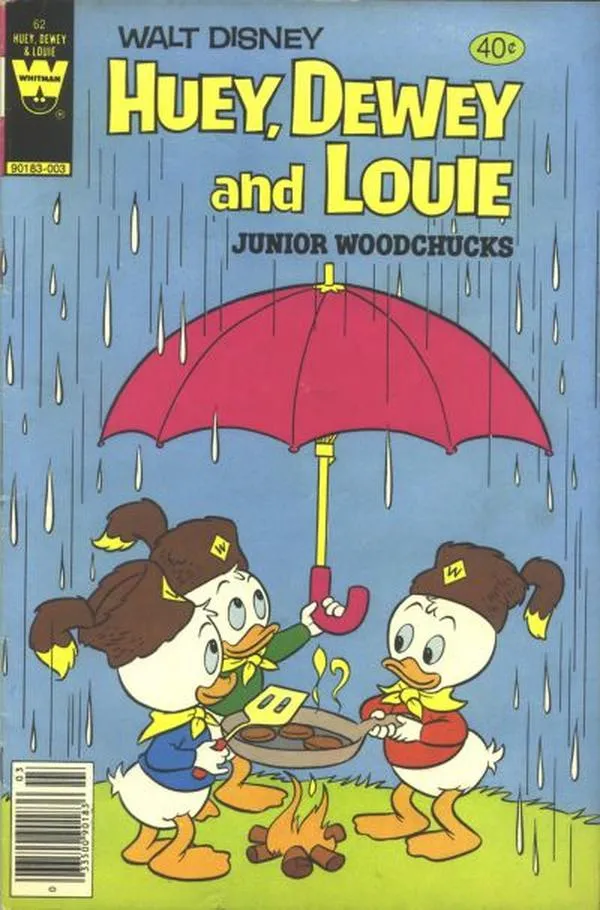 Cover of Walt Disney Huey, Dewey and Louie Junior Woodchucks #62