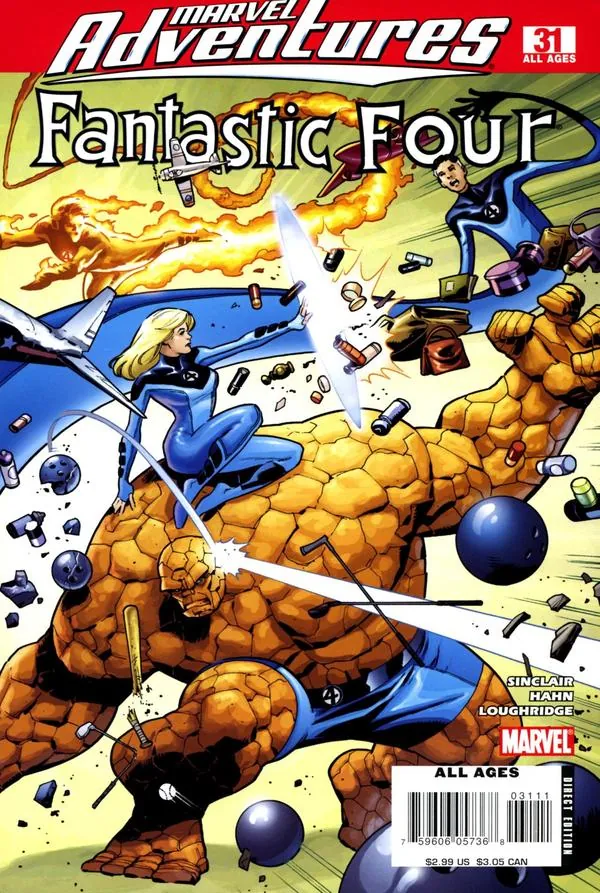 Cover of Marvel Adventures Fantastic Four #31