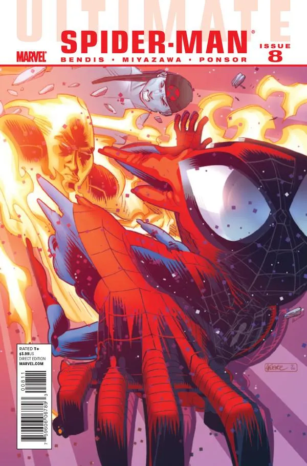 Cover of Ultimate Spider-Man #8
