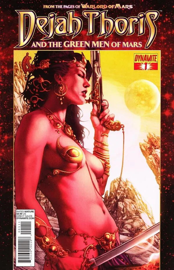 Cover of Dejah Thoris and the Green Men of Mars #1