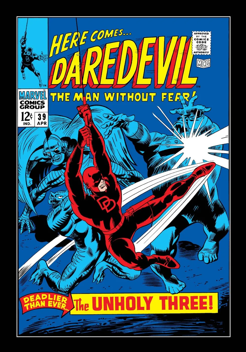 Cover of Daredevil #39