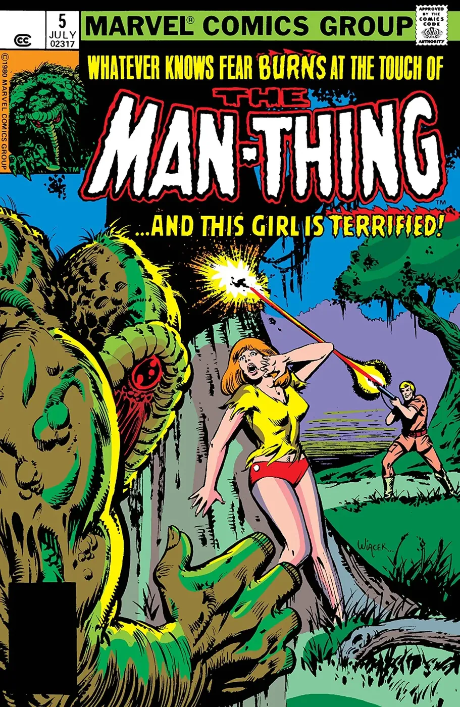 Cover of Man-Thing #5