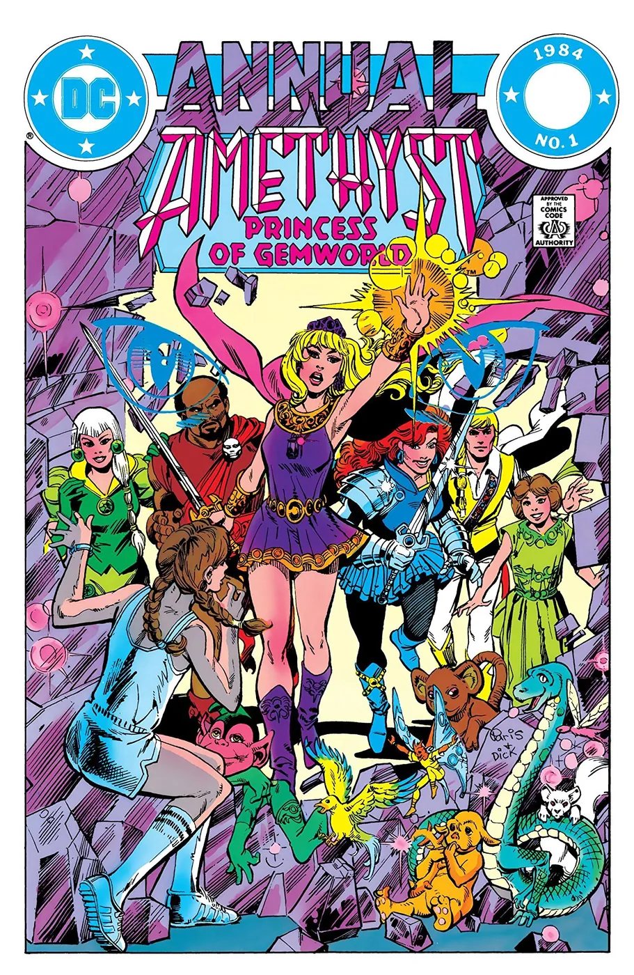 Cover of Amethyst Annual #1