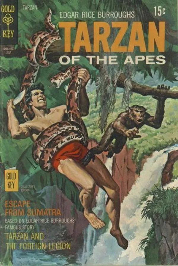 Cover of Edgar Rice Burroughs' Tarzan of the Apes #193