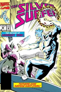 Cover of Silver Surfer #60