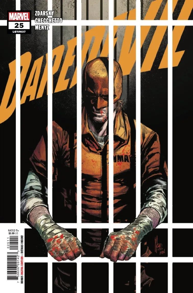 Cover of Daredevil #25 (637)