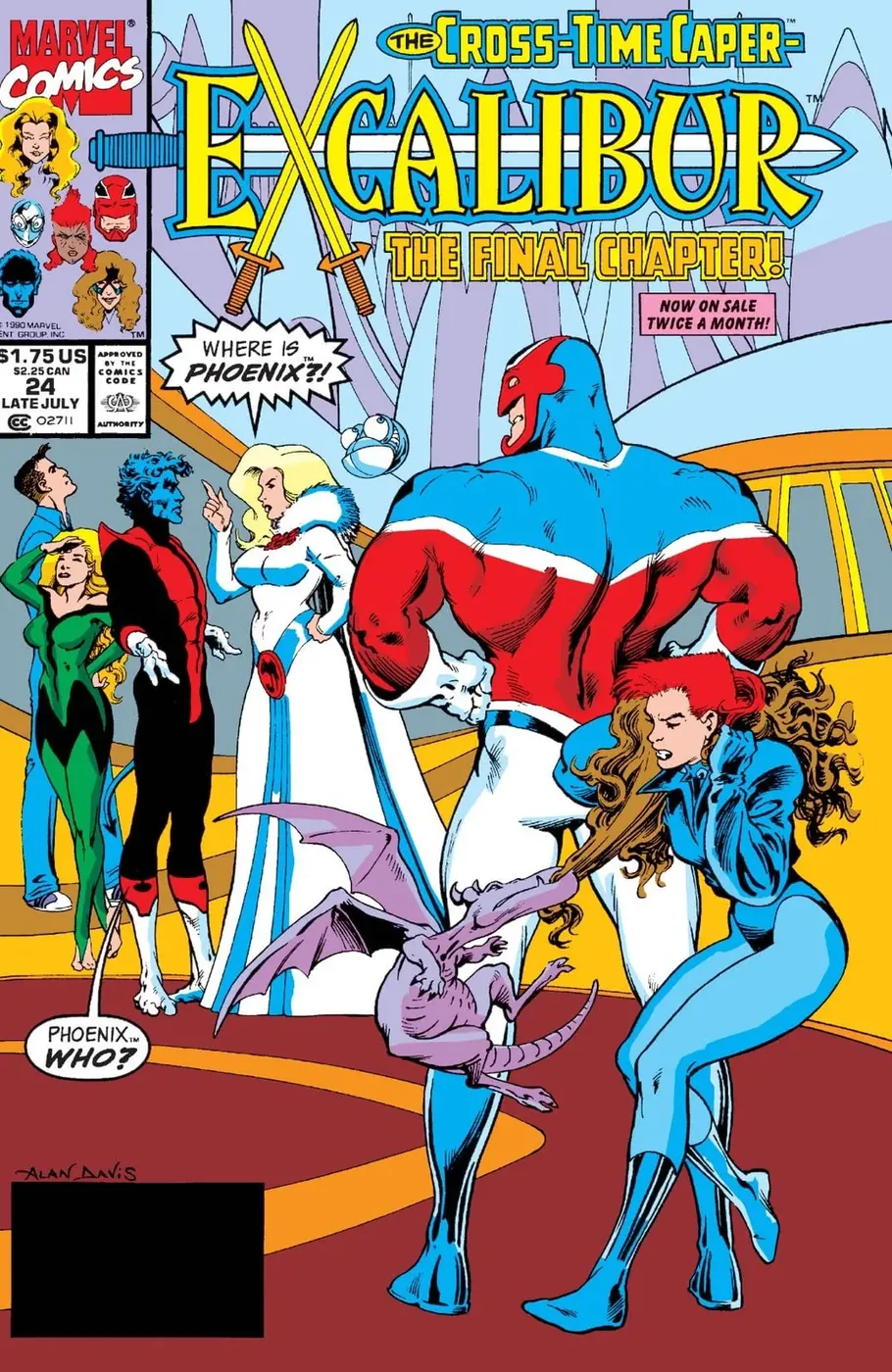 Cover of Excalibur #24