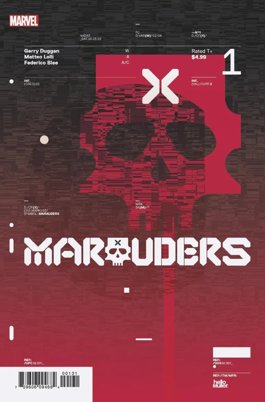 Cover of Marauders #1