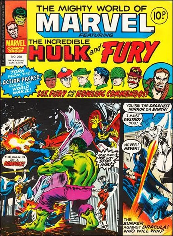 Cover of The Mighty World of Marvel #258