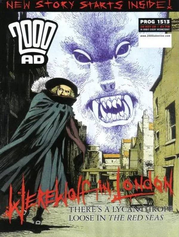 Cover of 2000 AD #1513