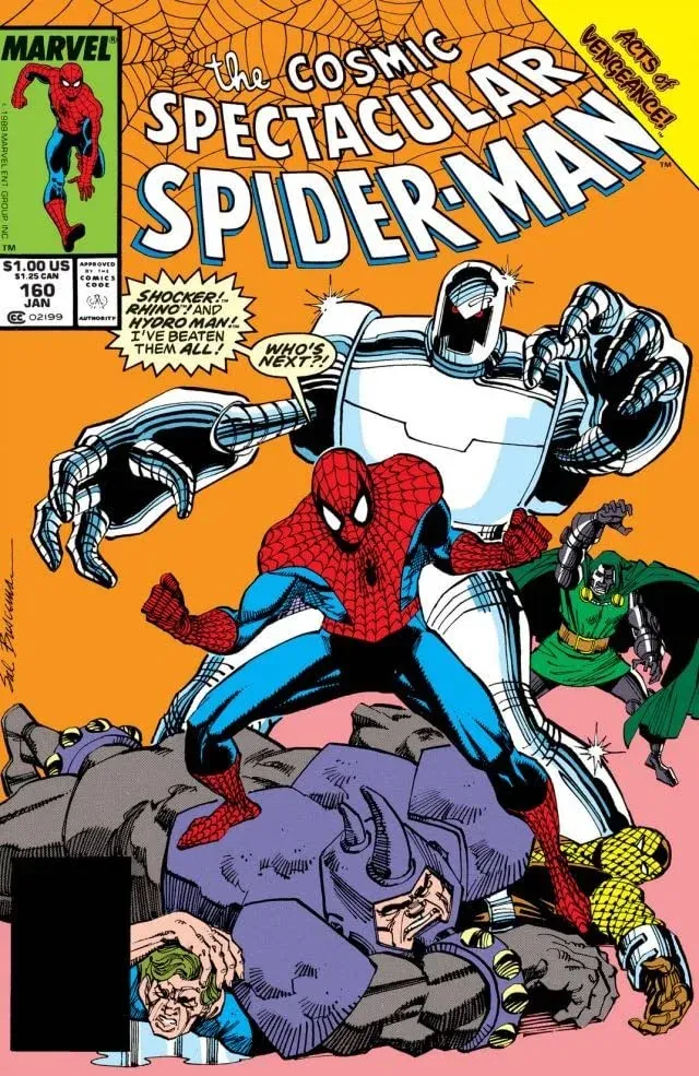 Cover of The Spectacular Spider-Man #160