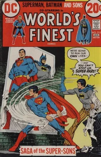 Cover of World's Finest Comics #215