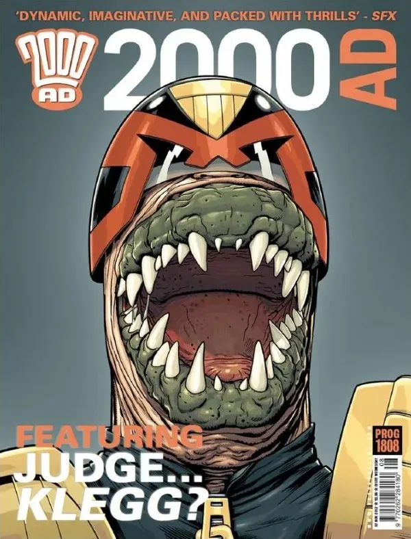 Cover of 2000 AD #1808