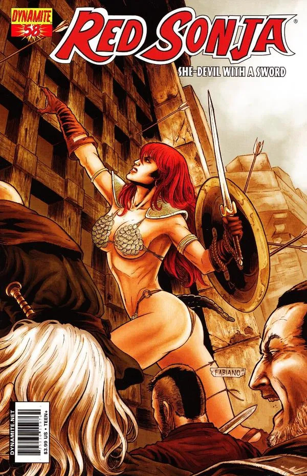 Cover of Red Sonja #58