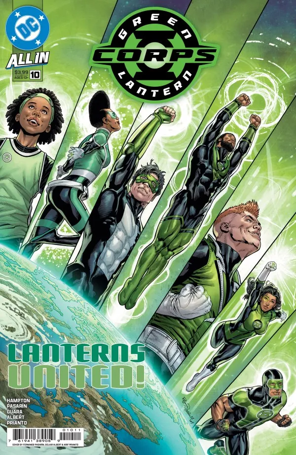 Cover of Green Lantern Corps #10