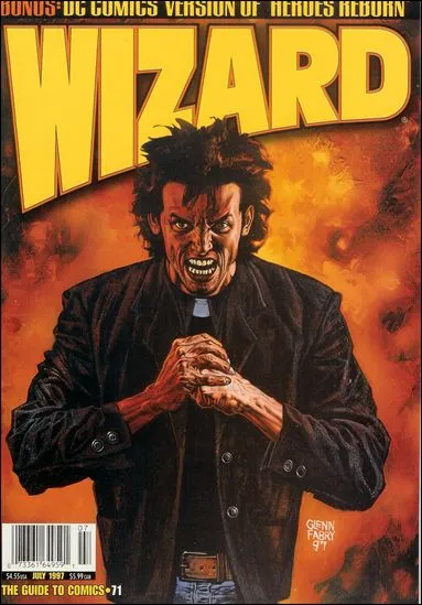 Cover of Wizard: The Comics Magazine #71