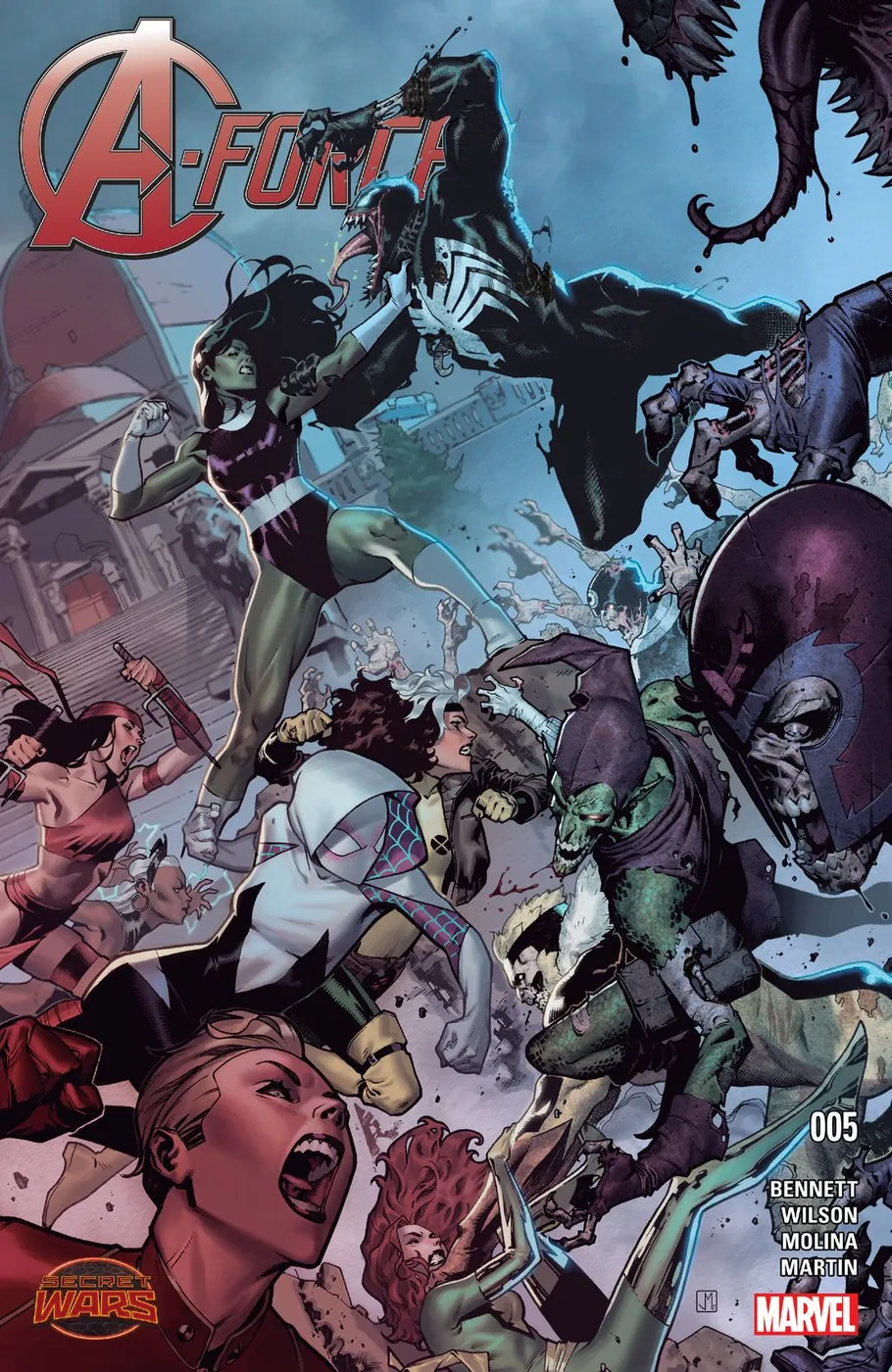 Cover of A-Force #5