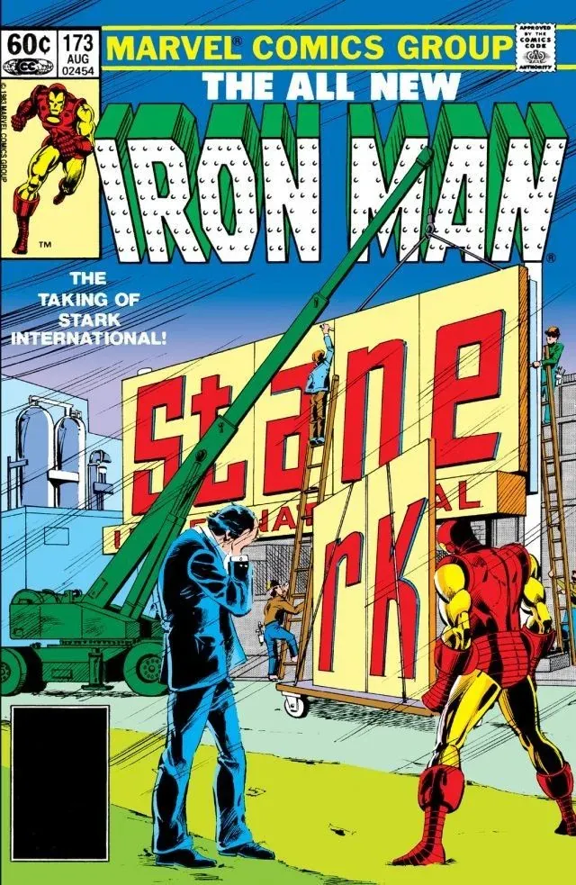 Cover of Iron Man #173