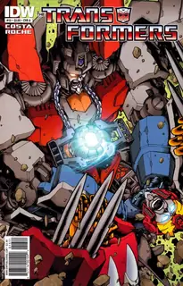Cover of The Transformers #13
