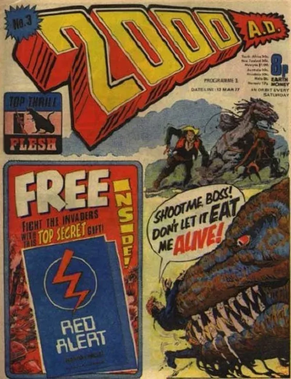 Cover of 2000 AD #3