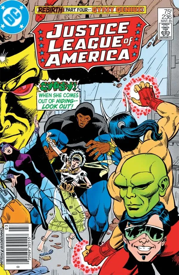Cover of Justice League of America #236