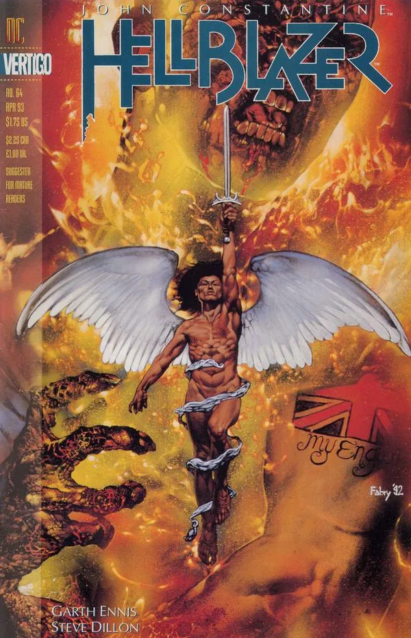 Cover of Hellblazer #64
